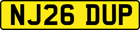 NJ26DUP