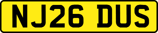 NJ26DUS