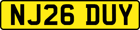 NJ26DUY