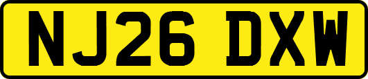 NJ26DXW