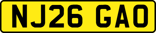 NJ26GAO
