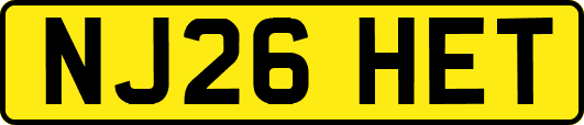 NJ26HET