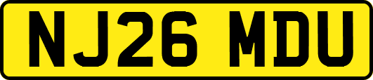 NJ26MDU
