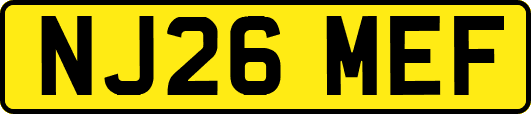 NJ26MEF