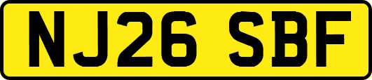 NJ26SBF