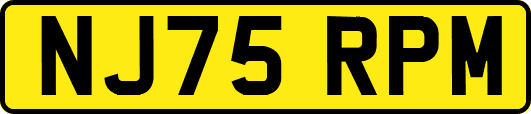 NJ75RPM