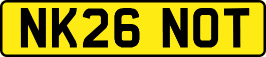 NK26NOT