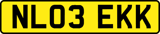 NL03EKK
