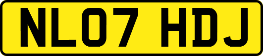 NL07HDJ