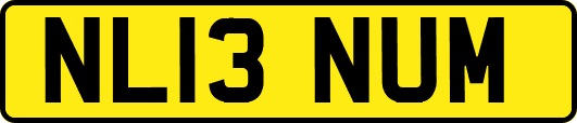 NL13NUM