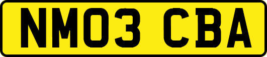 NM03CBA