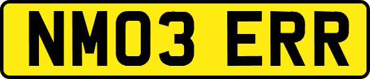 NM03ERR