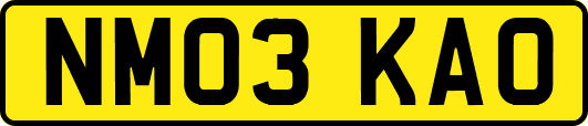NM03KAO
