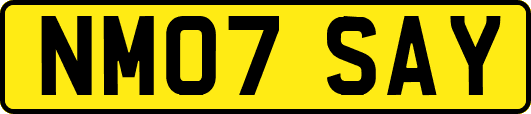 NM07SAY