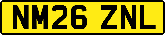 NM26ZNL