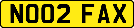 NO02FAX