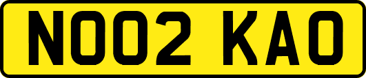 NO02KAO
