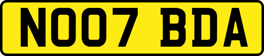 NO07BDA