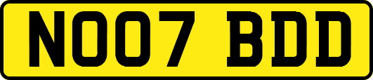 NO07BDD