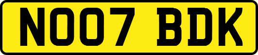 NO07BDK