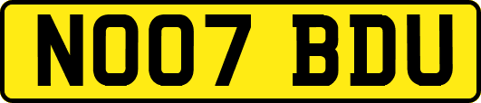 NO07BDU