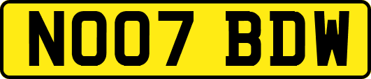 NO07BDW