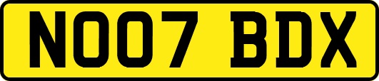 NO07BDX