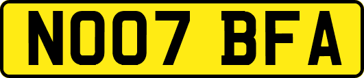 NO07BFA