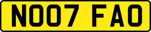 NO07FAO