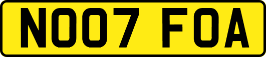 NO07FOA