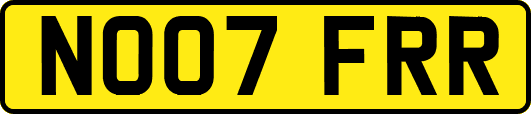 NO07FRR