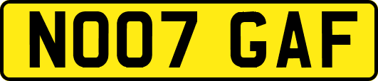 NO07GAF