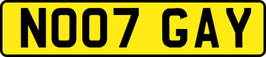 NO07GAY