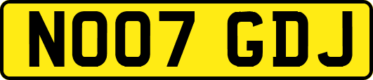 NO07GDJ