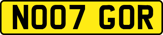 NO07GOR