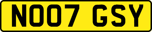 NO07GSY