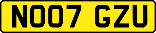 NO07GZU