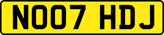 NO07HDJ