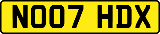 NO07HDX
