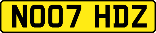 NO07HDZ