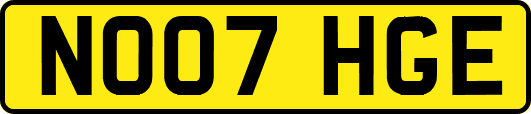 NO07HGE