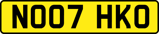 NO07HKO