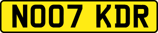 NO07KDR
