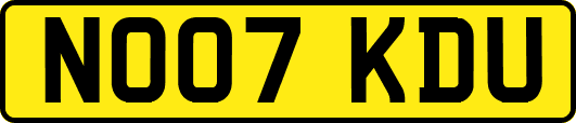 NO07KDU