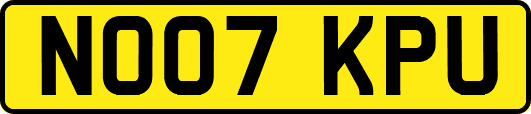 NO07KPU