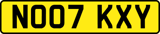 NO07KXY