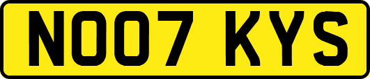 NO07KYS