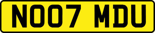 NO07MDU