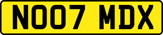 NO07MDX