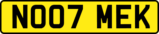 NO07MEK